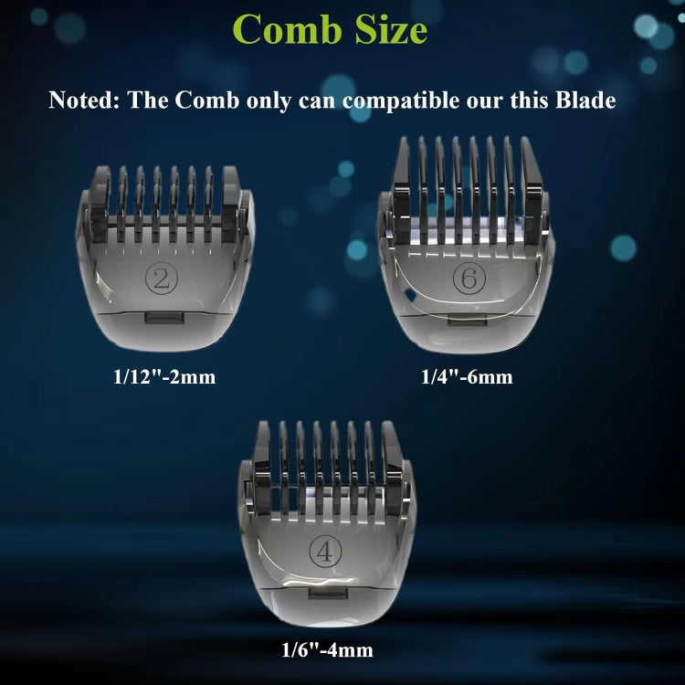 For Philips Shavers QP2520 QP2630 QP65 QP66 Series Beard Trimming Comb Kit - Shavers Parts by buy2fix | Online Shopping UK | buy2fix