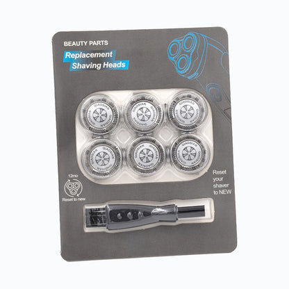 6pcs/ Set SH50 Replacement Blade for Philips Electric Shaver S5000 Series S5211 S5230 S5570 S5420 - Shavers Parts by buy2fix | Online Shopping UK | buy2fix