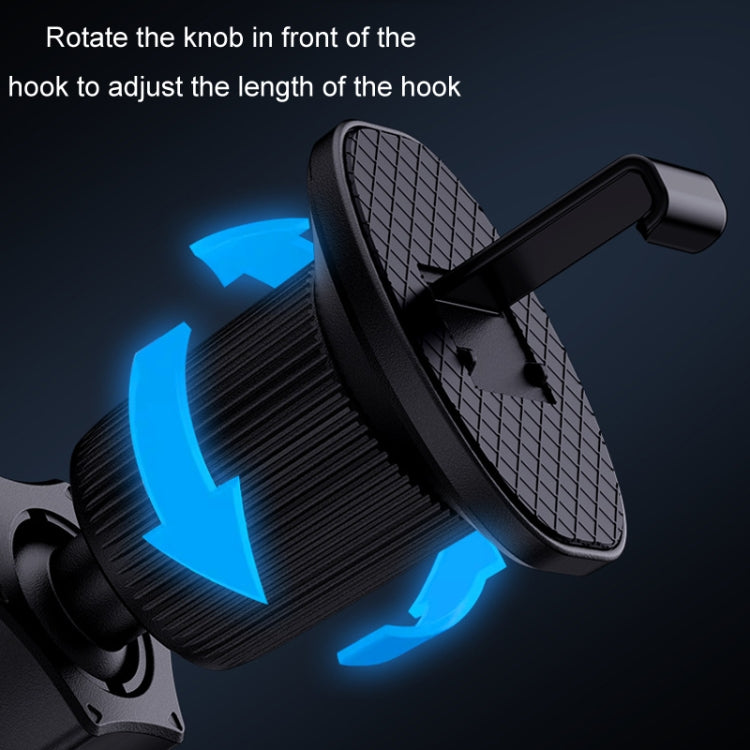 Car Wireless Magnetic Atmosphere Light Mobile Phone Holder(W17) by buy2fix