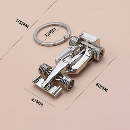 F1 Racing Car Keychain Portable Bag Decoration Pendant, Style: X-592 Solid by buy2fix