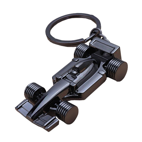 F1 Racing Car Keychain Portable Bag Decoration Pendant, Style: X-035 Hollow Black by buy2fix