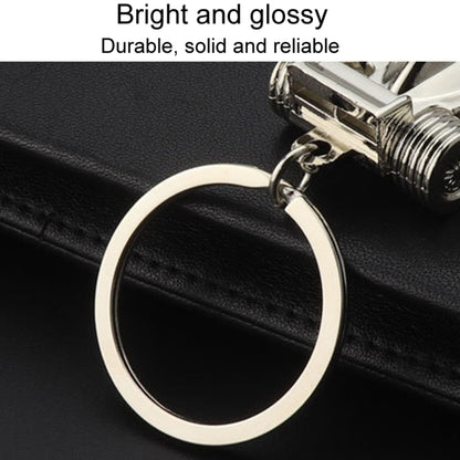 F1 Racing Car Keychain Portable Bag Decoration Pendant, Style: X-035 Hollow Black by buy2fix