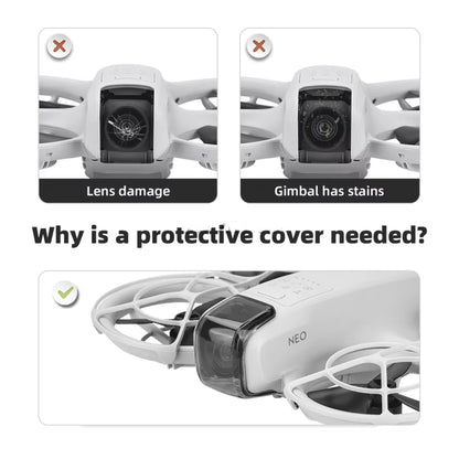 For DJI Neo Lens Protection Cover Gimbal Camera Dustproof Lens Cap by buy2fix