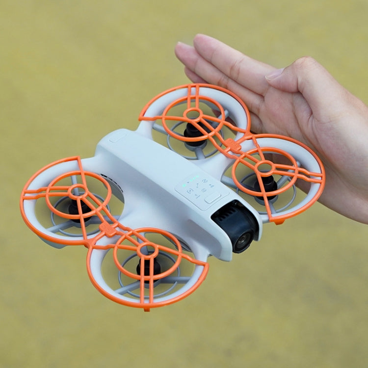For DJI Neo Drone BRDRC Propellers Guard Cover Anti-collision Ultra-light Bumper Ring(Orange) - DIY Propeller by BRDRC | Online Shopping UK | buy2fix