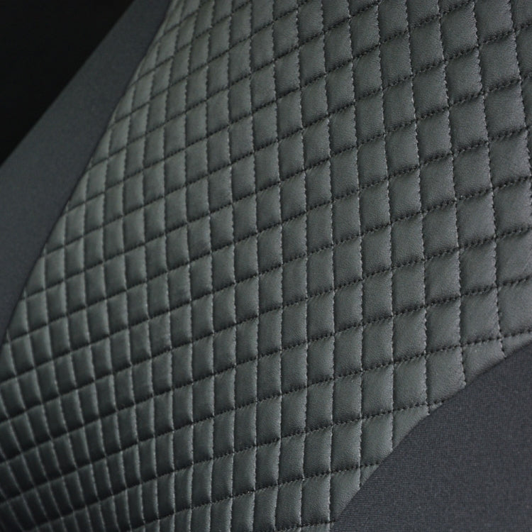 Car Leather Stitching One-piece Front Seat Cover(132x56cm) by buy2fix