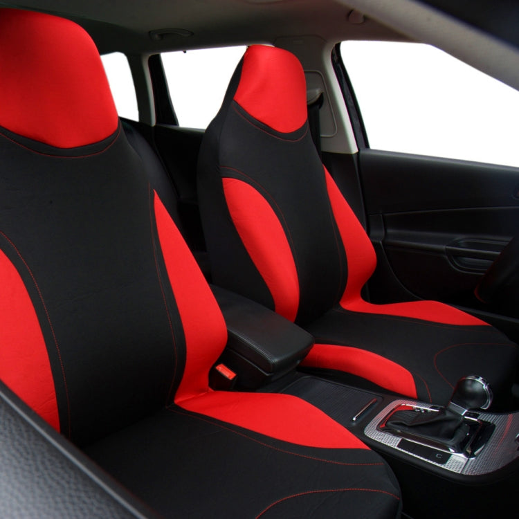 Car All Seasons Universal All-Inclusive One-Piece Seat Cover, Size: Single Seat(Red) by buy2fix