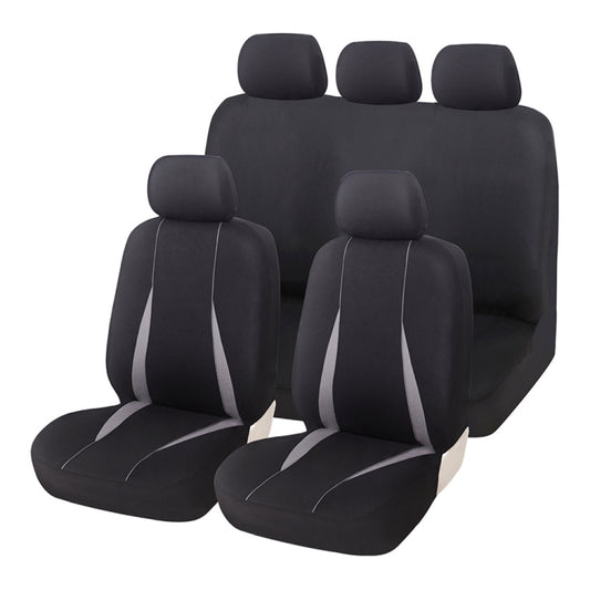 Cars All Seasons Universal All-Inclusive Fabric Seat Cover(33055 Gray) by buy2fix