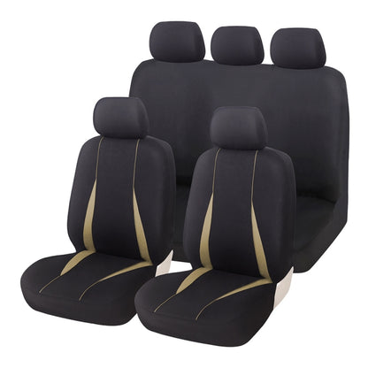 Cars All Seasons Universal All-Inclusive Fabric Seat Cover(33055 Beige) by buy2fix