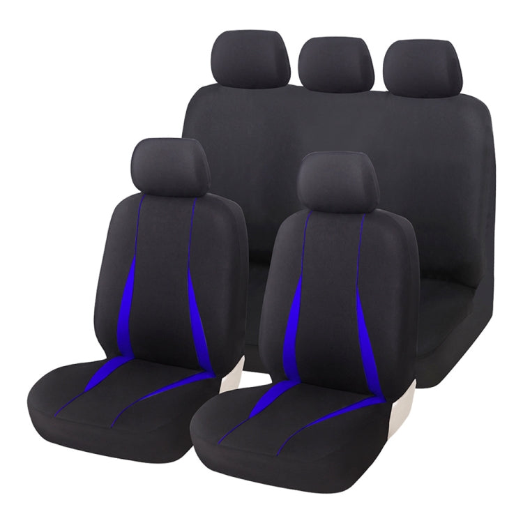 Cars All Seasons Universal All-Inclusive Fabric Seat Cover(33055 Blue) by buy2fix