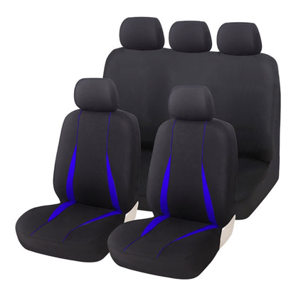 Cars All Seasons Universal All-Inclusive Fabric Seat Cover(33055 Blue) by buy2fix