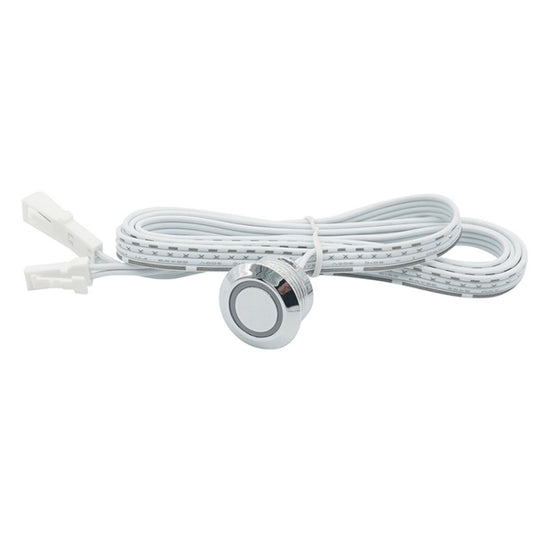 Closet And Cabinet Dimmable Tactile Split Control Sensor Switch Controller(Silver)