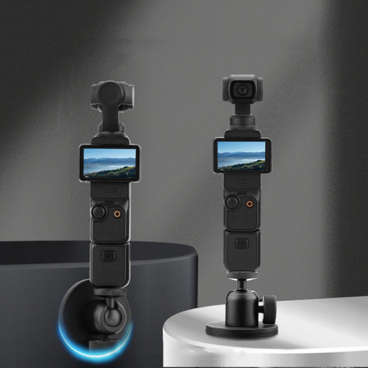 Magnetic Aluminum Alloy Ball Head Mount for Sports Cameras and Mobile Phones by buy2fix