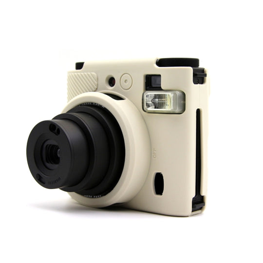 For FUJIFILM INSTAX MINI 99 Camera Protective Silicone Case(Beige)