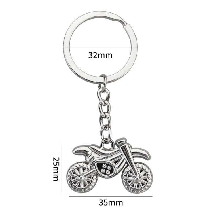 Simulation Cool Motorcycle Keychain Metal Decoration Pendant, Style: X-034 by buy2fix