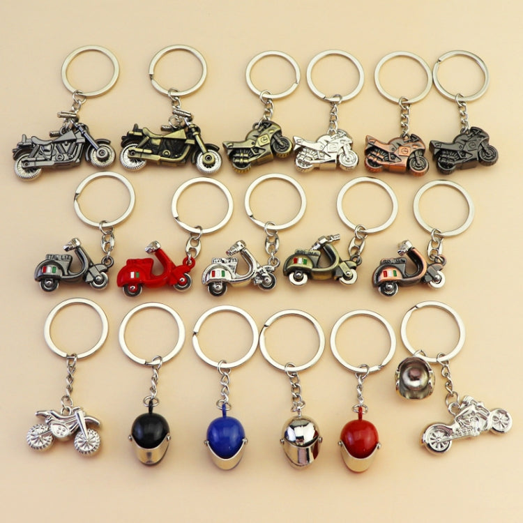 Simulation Cool Motorcycle Keychain Metal Decoration Pendant, Style: X-034 by buy2fix