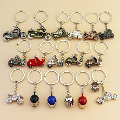 Simulation Cool Motorcycle Keychain Metal Decoration Pendant, Style: X-034 by buy2fix