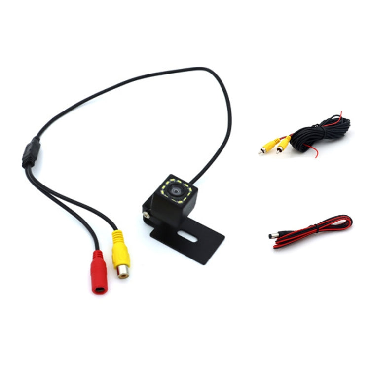 Car AHD Rear View High Definition Night Vision Reversing Camera, Specifications: CCD 12 Lights by buy2fix