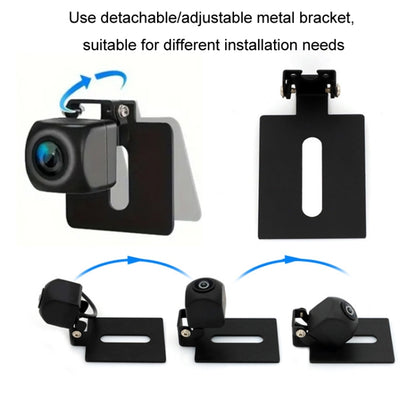 Car AHD Rear View High Definition Night Vision Reversing Camera, Specifications: CCD 12 Lights by buy2fix