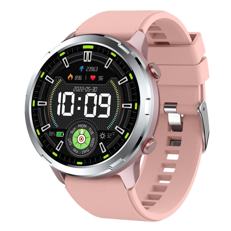 Outdoor GPS Sport Watch 1.32inch HD Round Screen Multi Sport Mode Smartwatch(Pink) by buy2fix