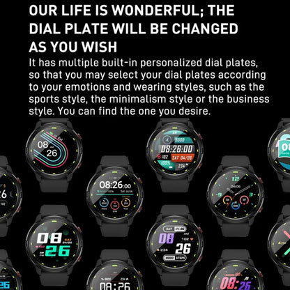 Outdoor GPS Sport Watch 1.32inch HD Round Screen Multi Sport Mode Smartwatch(Pink) by buy2fix