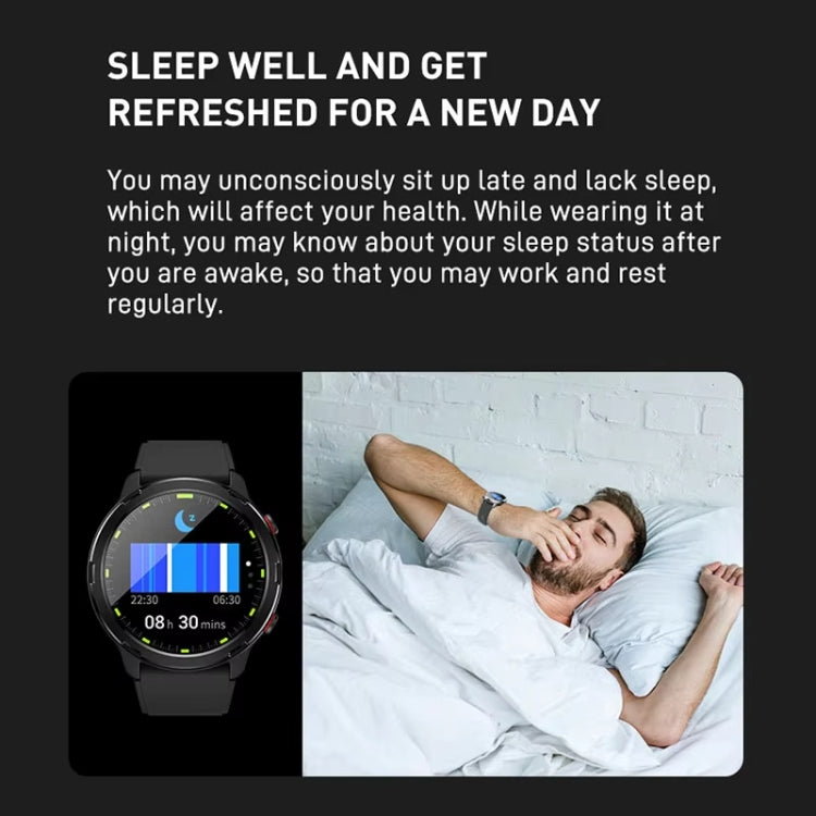 Outdoor GPS Sport Watch 1.32inch HD Round Screen Multi Sport Mode Smartwatch(Silver) by buy2fix