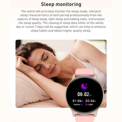 Bluetooth Talk Smartwatch Multi-Function Monitor Heart Rate / Blood Pressure / Blood Oxygen / Sleep(Pink) by buy2fix