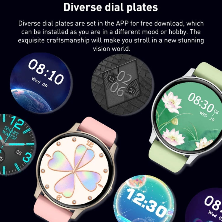 Bluetooth Talk Smartwatch Multi-Function Monitor Heart Rate / Blood Pressure / Blood Oxygen / Sleep(Pink) by buy2fix