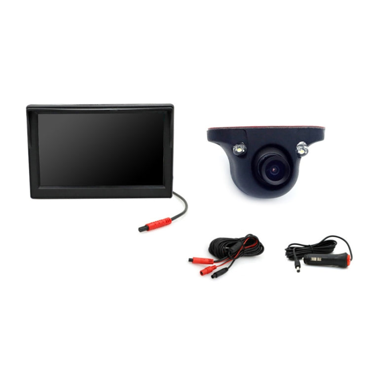 5 Inch AHD Video Monitor Car Reversing High-Definition Camera, Specification: No Video Recording + 720P Blind Spot by buy2fix