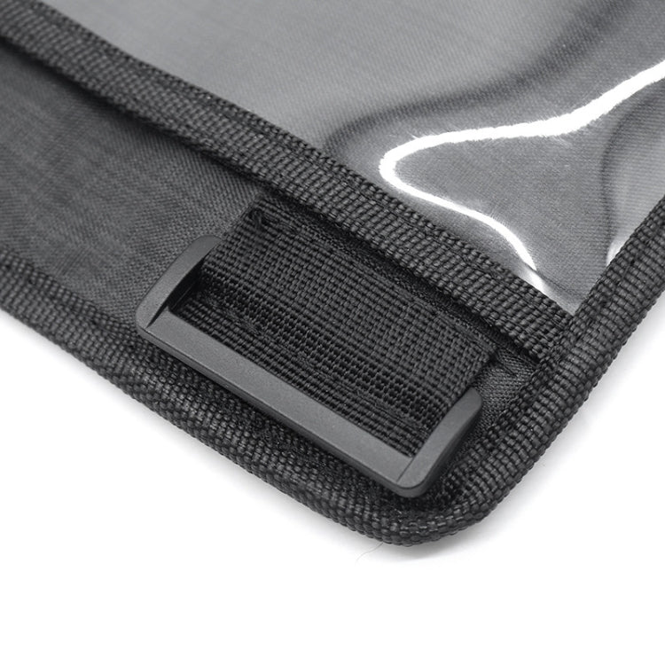Car Seat Back Waterproof Transparent Tablet Storage Bag(Black) by buy2fix