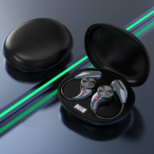Open Comfortable Hanging Ear OWS Bluetooth Earphones(Black) - TWS Earphone by buy2fix | Online Shopping UK | buy2fix