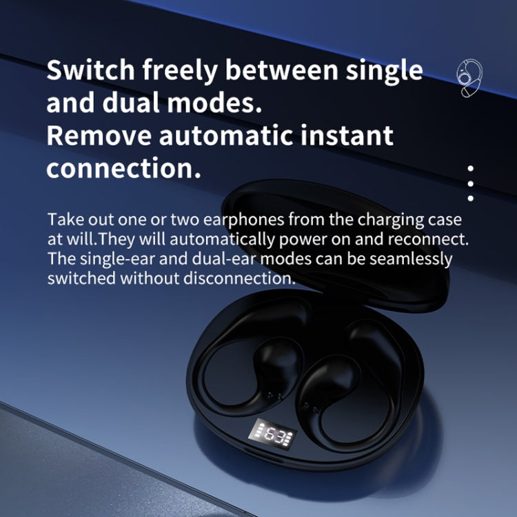 Open Comfortable Hanging Ear OWS Bluetooth Earphones(Skin Color) - TWS Earphone by buy2fix | Online Shopping UK | buy2fix
