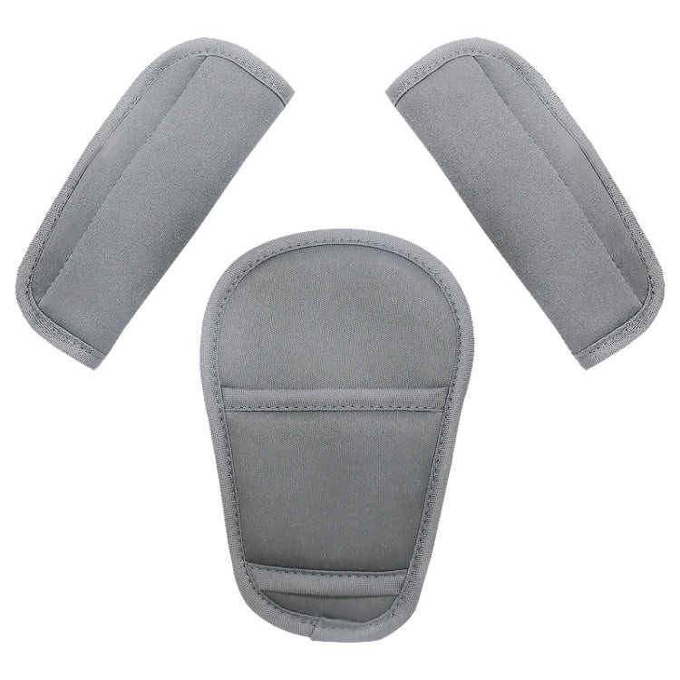 Car Child Safty Seat Belt Protective Cover, Size: 18x12cm(Gray) by buy2fix