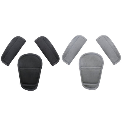 Car Child Safty Seat Belt Protective Cover, Size: 18x12cm(Black) by buy2fix