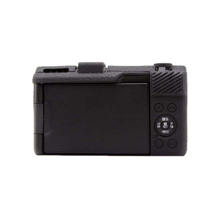 For Canon PowerShot V1 Camera Protective Silicone Case(Black) - Protective Case by buy2fix | Online Shopping UK | buy2fix