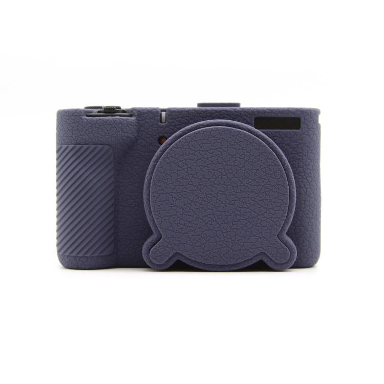 For Canon PowerShot V1 Camera Protective Silicone Case(Dark Blue) - Protective Case by buy2fix | Online Shopping UK | buy2fix