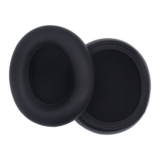 1pair For SteelSeries Arctis Nova 3 / 5 / 7 / Pro Wired Headphone Sponge Cover, Color: Black Leather by buy2fix