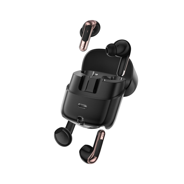 J17 In-Ear Bilateral Stereo Couple Wireless Bluetooth Earphone(Black) - Bluetooth Earphone by buy2fix | Online Shopping UK | buy2fix
