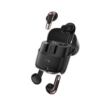 J17 In-Ear Bilateral Stereo Couple Wireless Bluetooth Earphone(Black) - Bluetooth Earphone by buy2fix | Online Shopping UK | buy2fix