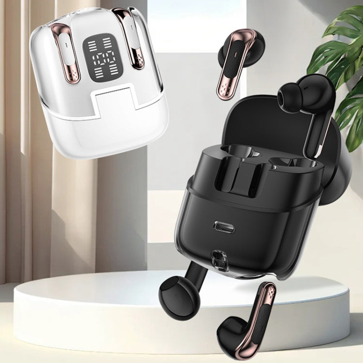 J17 In-Ear Bilateral Stereo Couple Wireless Bluetooth Earphone(Black) - Bluetooth Earphone by buy2fix | Online Shopping UK | buy2fix