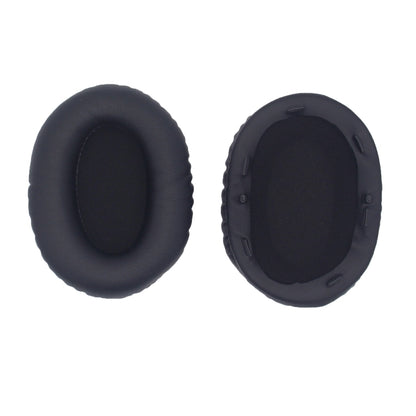 1pair For Razer Opus X Headphone Replacement Sponge Cover Ear Pad Accessories(Black Leather) by buy2fix