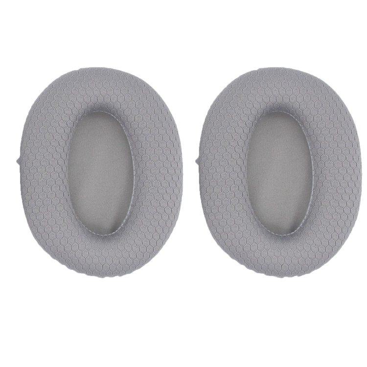 1pair For Razer Opus X Headphone Replacement Sponge Cover Ear Pad Accessories(Gray Net) by buy2fix