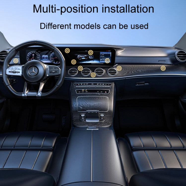 D1 Rotatable Magnetic Finger Ring Clip Car Phone Navigation Holder(Black) by buy2fix