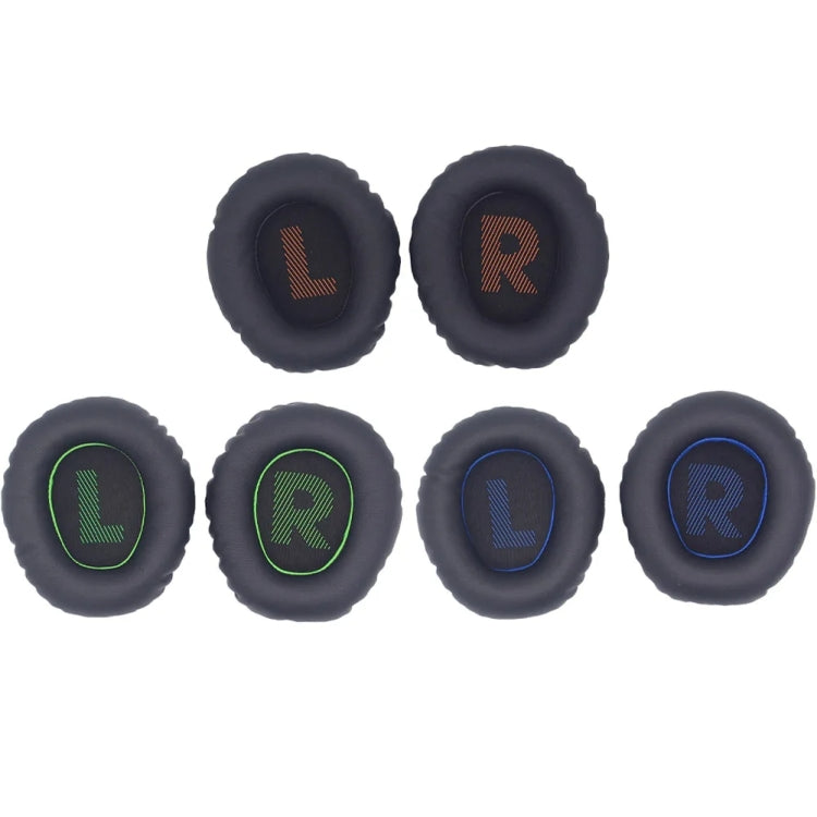 1pair For JBL Quantum 350 / 360 Headphone Leather Sponge Cover Earmuffs(Green) by buy2fix