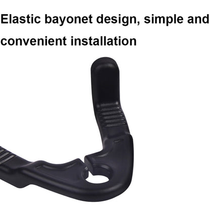 1pair Hidden Car Headrest Storage Hooks Car Seat Hook(Black) by buy2fix