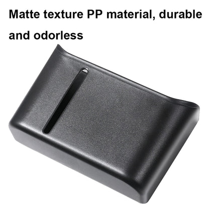 Multifunctional Car Seat Back Storage Box Rear Seat Tissue and Beverage Rack(Black) by buy2fix