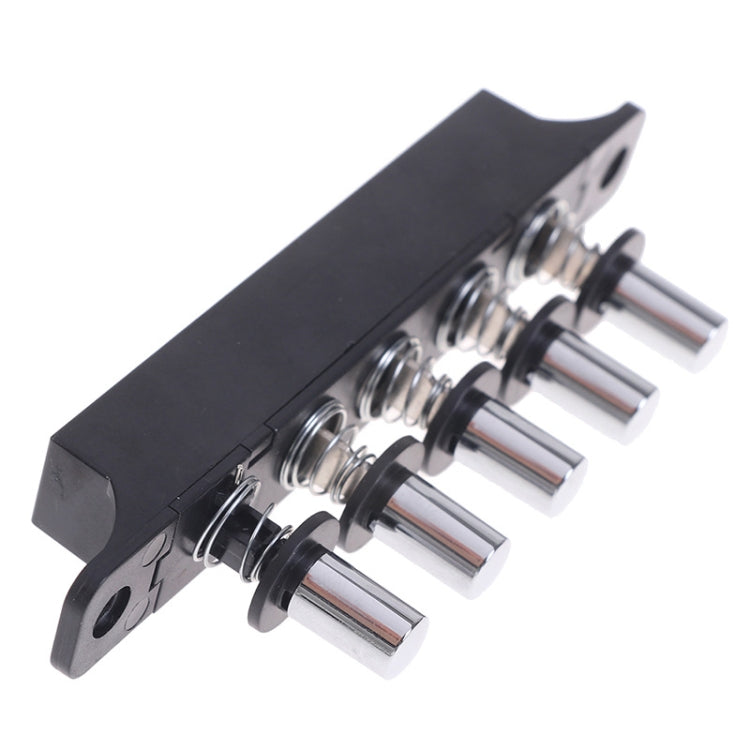 Five-position Plug-in Button Switch Range Hood Piano-key Switch(Silver) by buy2fix