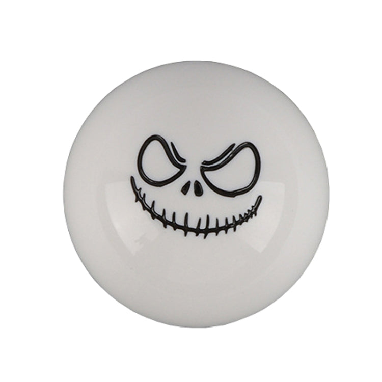 Car Modification Ghost Face Sphere Manual Shift Header(White) by buy2fix