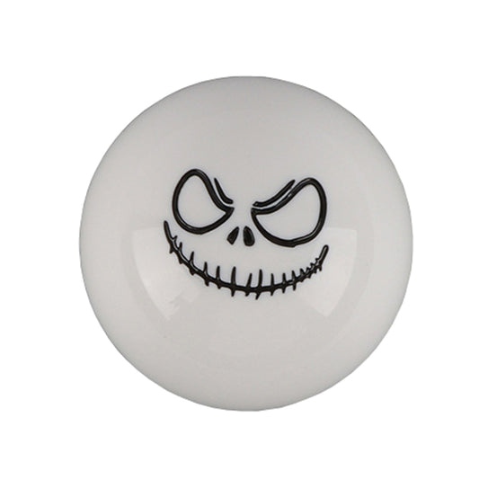 Car Modification Ghost Face Sphere Manual Shift Header(White) by buy2fix