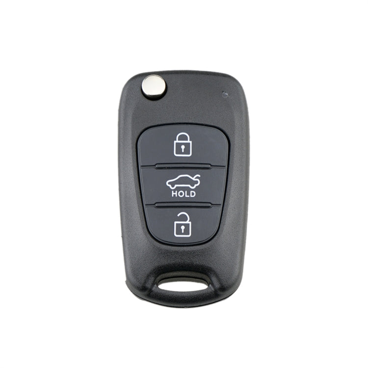 For Hyundai / Kia 3-Button Folding Car Key Shell(Sedan Hold Key) by buy2fix