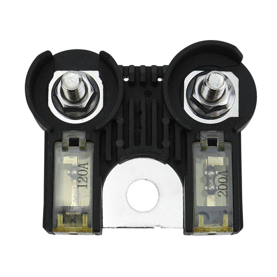 For Ford F-150 Raptor / Lincoln Pure Copper Battery Terminal Bipolar Fuse Holder(120/200A)